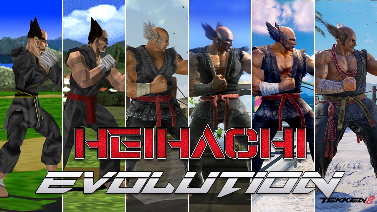 TEKKEN | HEIHACHI EVOLUTION 1994 - 2024