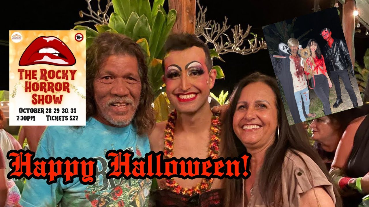 My Son Was in the Rocky Horror Show & Halloween Costumes! - YouTube