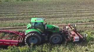 Vss Amac Fru 3000 Met Rooiassen - 3 Meters Front Onion Harvester With Rotating Axles