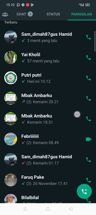 ditelpon gus se lan di telpon pak kholil