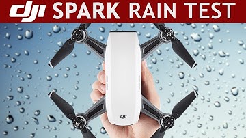 This Happens When You Fly Your DJI Spark In Heavy Rain  ⛈😱💦