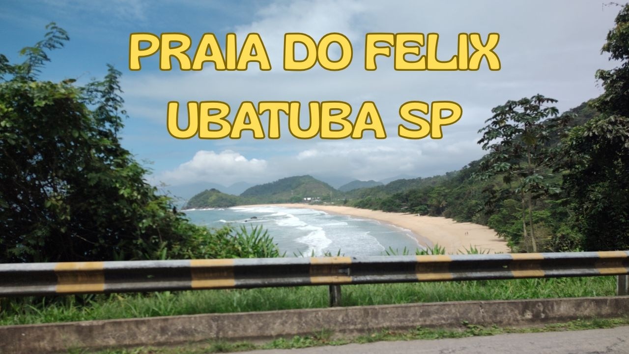 Praia do Felix em Ubatuba SP