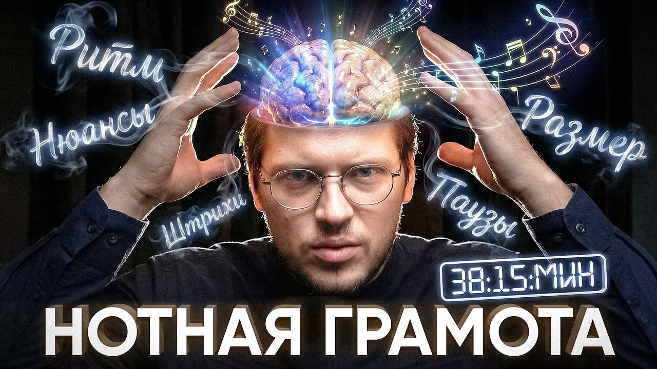 Вся НОТНАЯ ГРАМОТА - за 15 минут