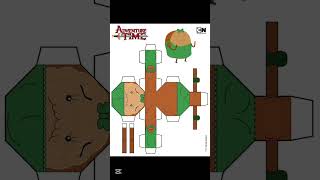 adventure time papercraft#adventuretime#ytshort#shortyt