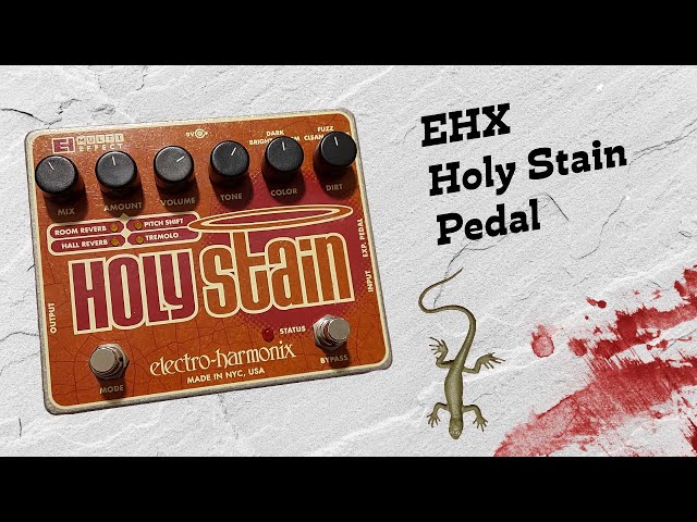 EHX Holy Stain Guitar Pedal Demo - YouTube