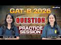 GAT-B 2026 😱🔥 | Most Important Questions Practice 🎯 | Score Booster 💯 | VedPrep
