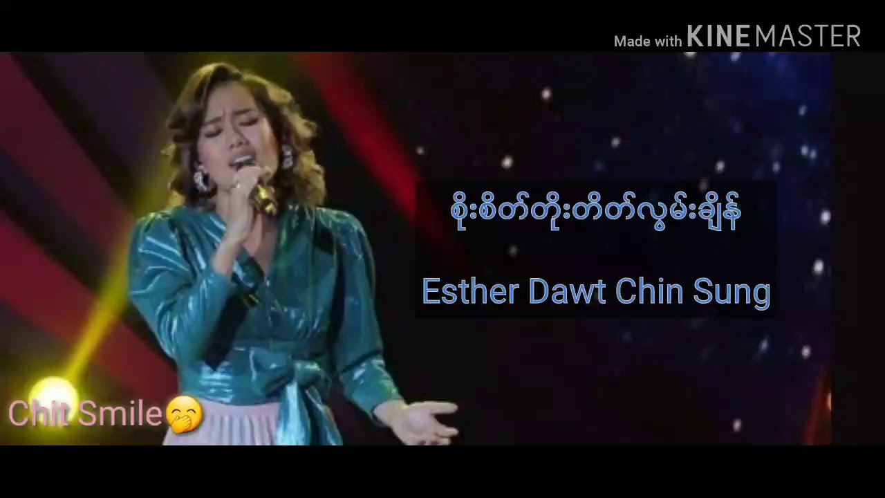 Myanmar Idol Season 4 Esther Dawt Chin Sung
