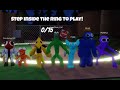 Rainbow Friends WITH ALL 7 RAINBOW FRIENDS Roblox 