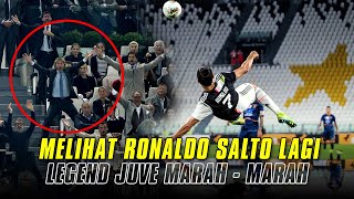 BOLANYA DIBANTU ANGIN 😱 Detik Detik Legenda Juve Dibuat Emosi Karena Salto Cristiano Ronaldo