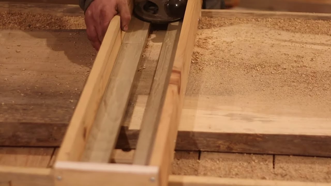 Nasty Live Edge Slab Saved BY The Router Sled - YouTube