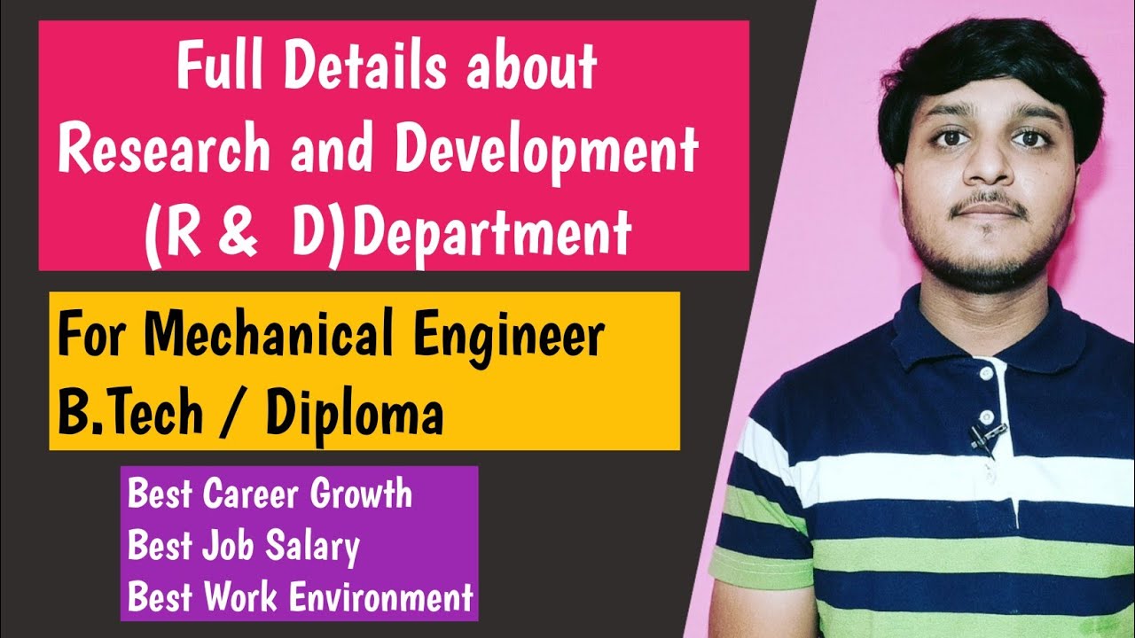 Full Details About Research and Development (R & D) For Mechanical Engineers | R and D Department