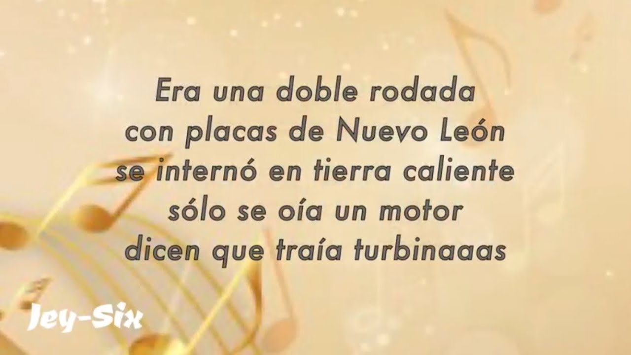 La Doble Rodada Letra
