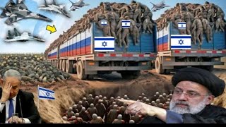 Israeli largest bridge Were Fully Loaded With 15,000 War Vehicles Destroyed By Iraninan Fighter Jets