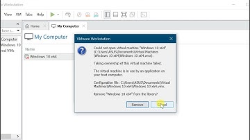 How to resolve "This virtual machine appears to be in use" error in VMware Workstation