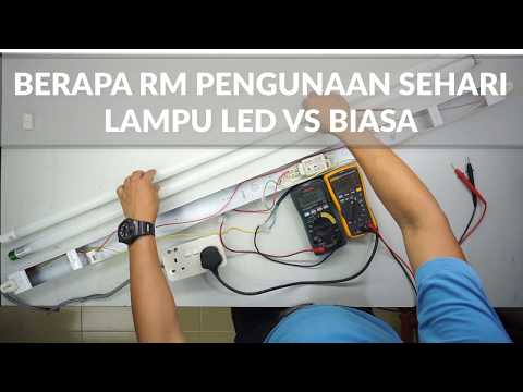 Video: Perbandingan lampu pendarfluor dan LED: jenis, klasifikasi, kemudahan penggunaan, persamaan dan perbezaan, kebaikan dan keburukan penggunaan