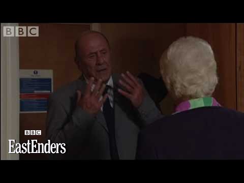 Janine on Trial: Pat reveal's Barry's killer to Frank - EastEnders - BBC drama