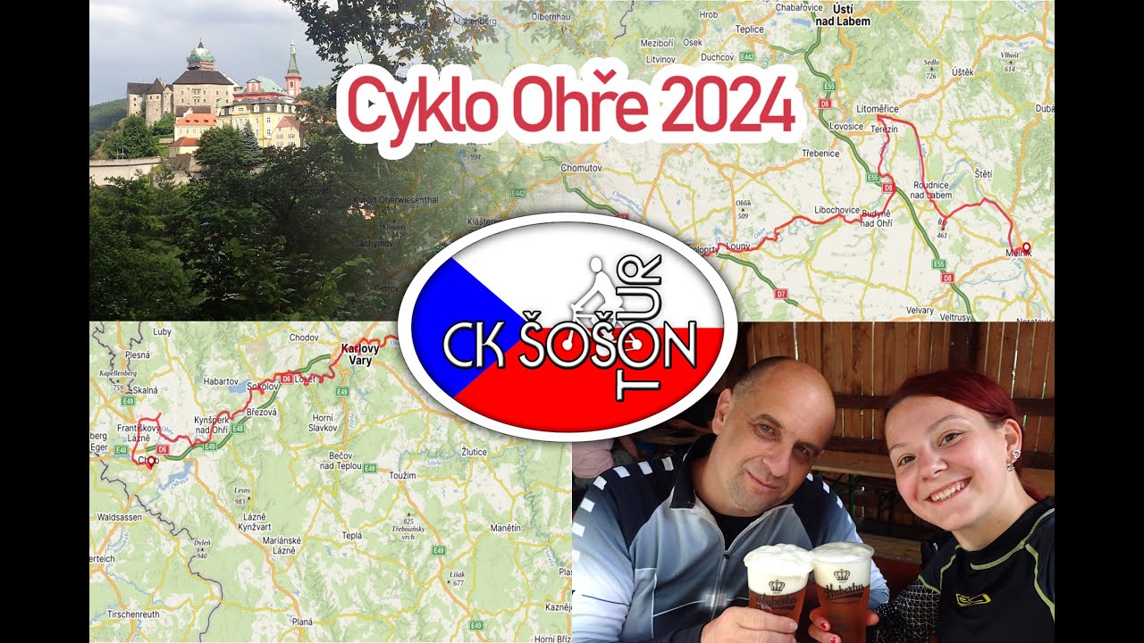Šošon Tour 2024 s Lucií - Cyklo Ohře 300km