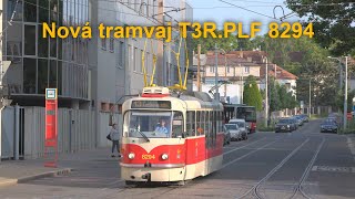 Nový pražský vůz T3R.PLF 8294, první dny provozu na lince 13, 26-28.5.2023 | 8K HDR