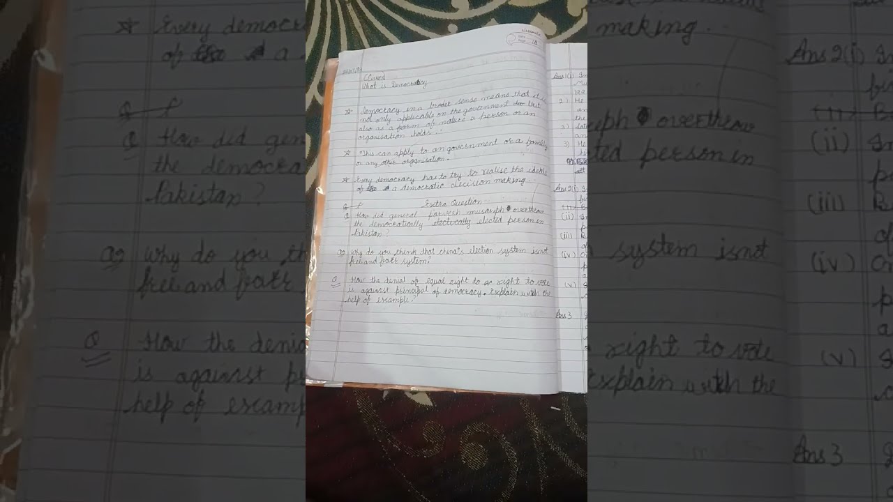 Class 9th Civics Ch 1 Extra Questions khansir physicswallah s s t Class 9th Civics Ch 1 Extra Questions khansir physicswallah s s t