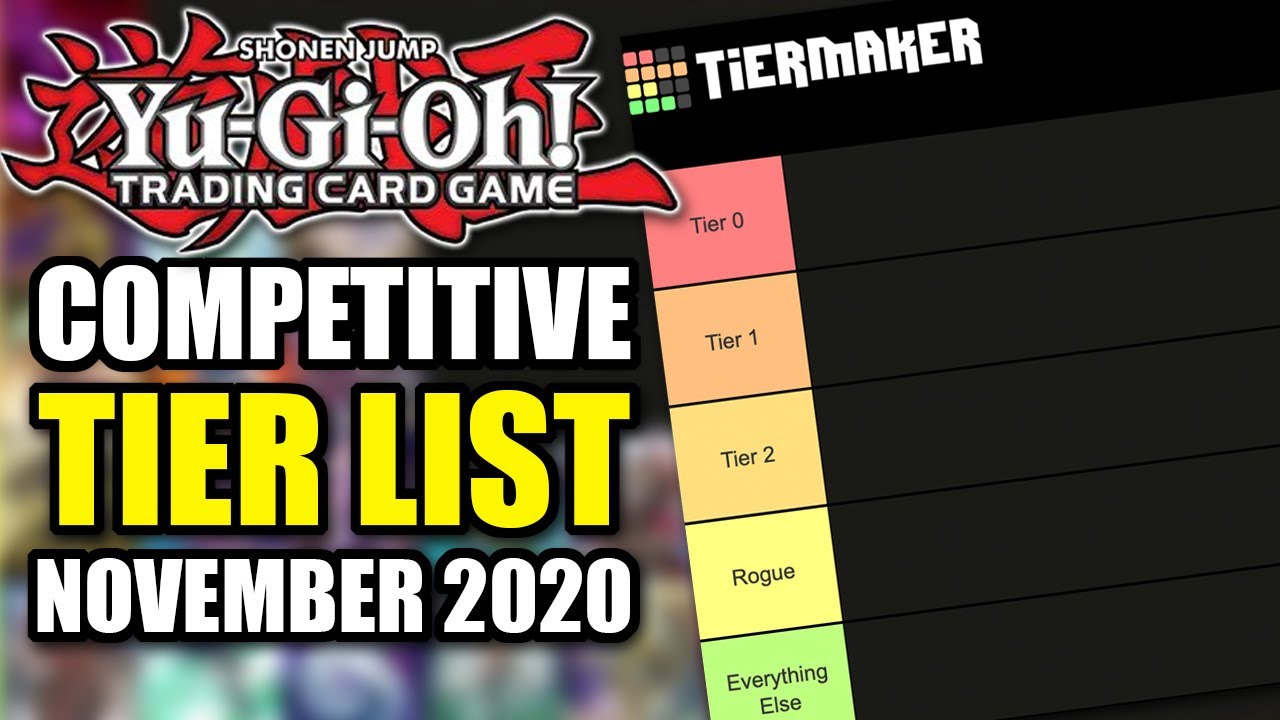 yugioh deck tier list 2020 Nicholas Lobaugh | UpsideDownSmore Yu-Gi-Oh! Tier List for the