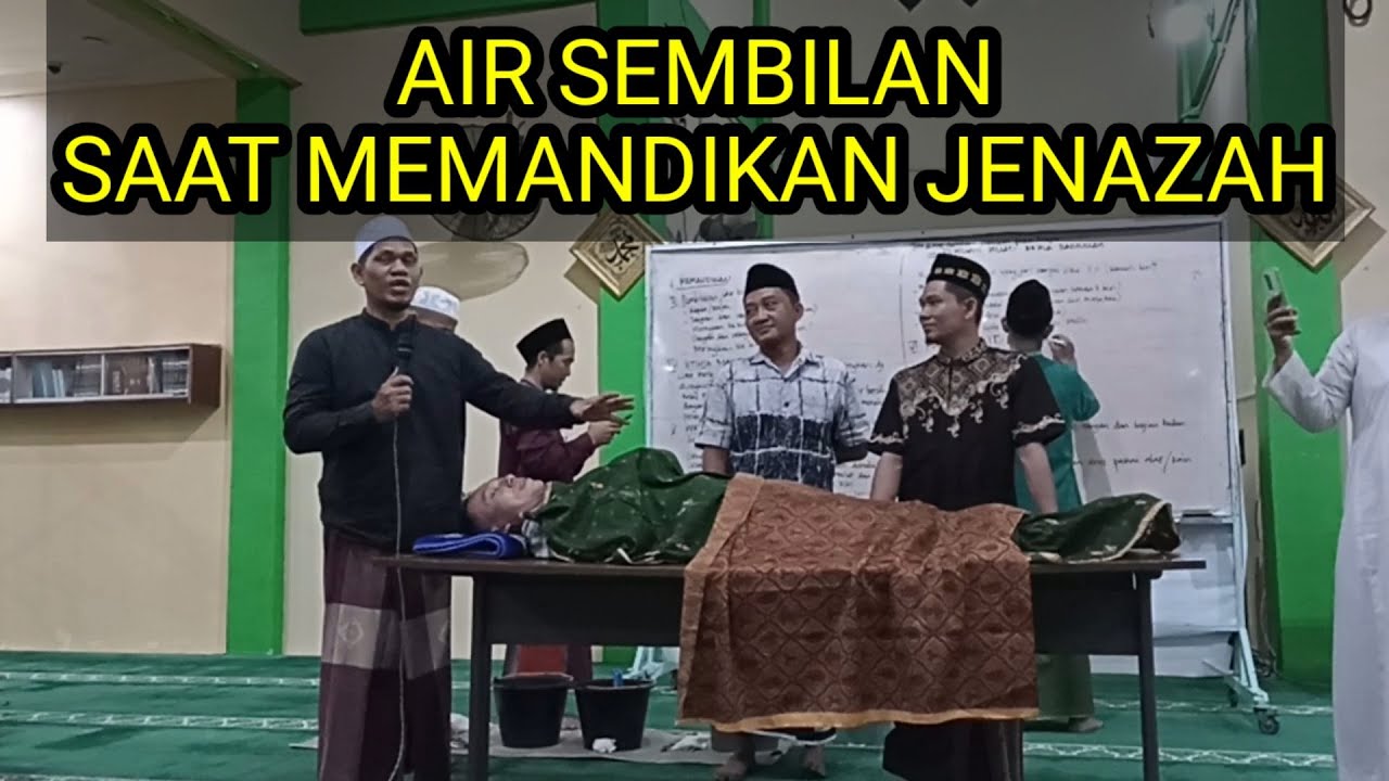 AIR SEMBILAN SAAT MEMANDIKAN JENAZAH || FARDHU KIFAYAH || TGK MUHAMMAD ALI NAFIAH
