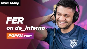 [CSGO POV] fer (MIBR) vs Imperial / 28-6 / de_inferno // Player Settings in desc.