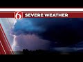 Live now  tornado warning issued for oklahoma severe weather coverage