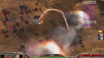 CHINA BOSS - Command & Conquer Generals Zero Hour - 1 vs 7 HARD Gameplay