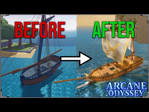 How To Get Your Ship And Sail In Roblox Arcane Odyssey