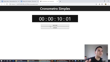 Como criar um Cronômetro Simples com Javascript