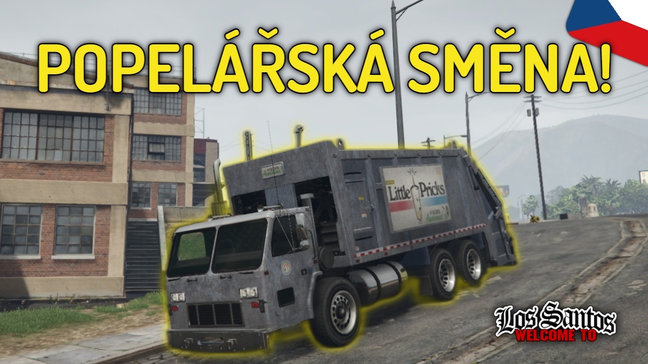 Zkouším JOB POPELÁŘE na WTLS serveru! | FiveM #12