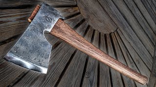 Blacksmithing  Forging a Hjärtum style Axe