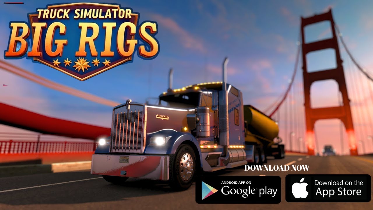 TRUCK Simulator Big Rig TRAILER😱 - YouTube