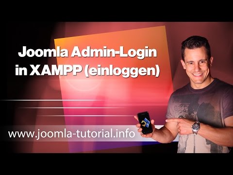 Joomla Administrator-Login in XAMPP (einloggen)