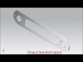 Exhaust Manifold Gasket (Siemens NX Tutorial)