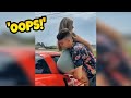 Girl VS Car, oops! | Funny Car Driving Fails &amp; Crashes #8