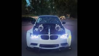 Bmw M3 E92 Выхлоп🔥 #Shorts