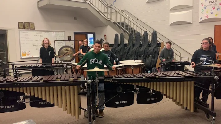 Brownsburg 2019 Front Ensemble