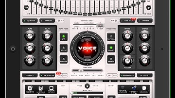 Echo Pad + Voice Synth with Inter-App Audio
