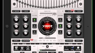 Echo Pad + Voice Synth with Inter-App Audio