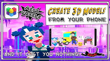 Create 3D Models From Phone | Mega Voxels Android & iOS
