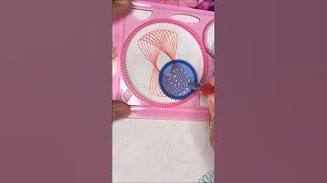 Relaxing line art loop! 🌀✨ #spirograph #geometricart #art #lineart #drawing #satisfying #artist