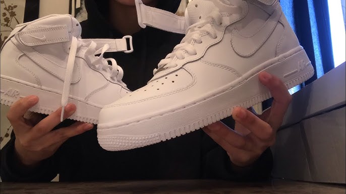 HOW TO LACE NIKE AIR FORCE HIGH 1 LOOSELY