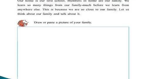 Std  3 Ch  5 Our First School-Home(Part-1)