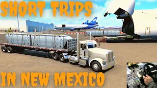 SHORT TRIPS DELIVERIES IN NEW MEXICO # Episode 107 w/ AMERICAN TRUCK SIMULATOR