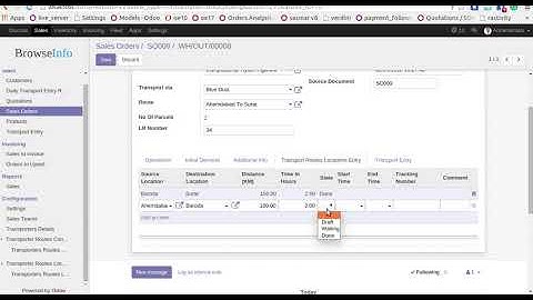 Transport Management system | Browseinfo | Odoo Apps Features #odoo #transportmanagement