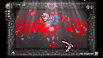 The Binding of Isaac: Rebirth powerful Isaac & Blue Baby kills