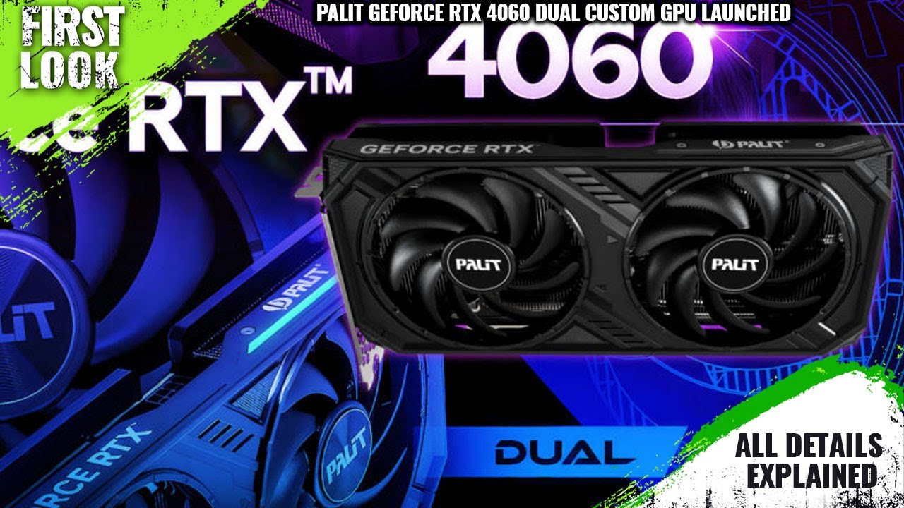 Palit Announces GeForce RTX 4060 Ti 16GB JetStream Series