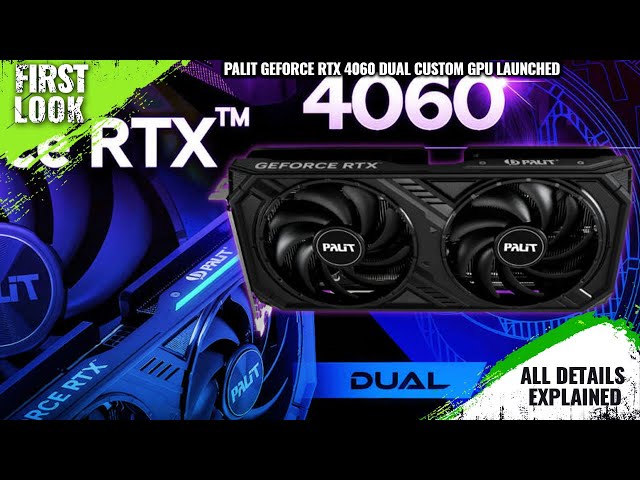 Palit Announces GeForce RTX 4060 Ti 16GB JetStream Series