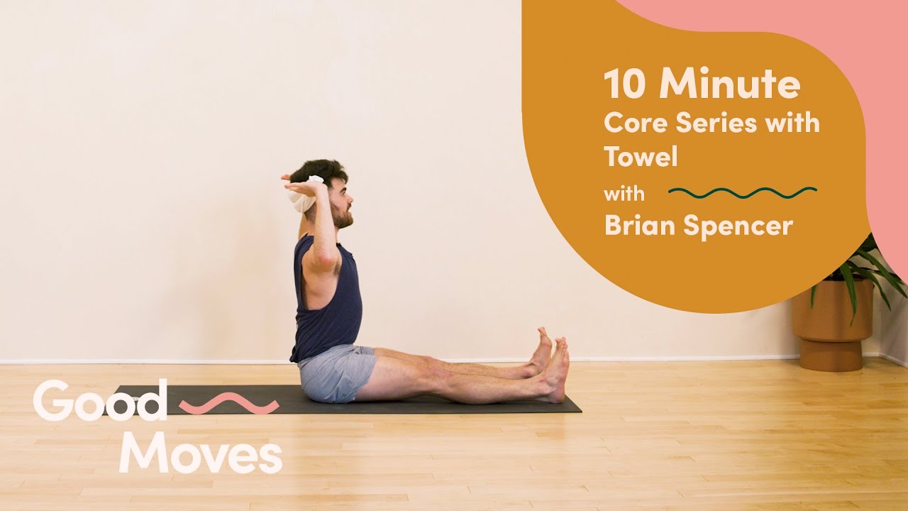This Pilates Towel Workout Lights Up Your Core In 10 Minutes